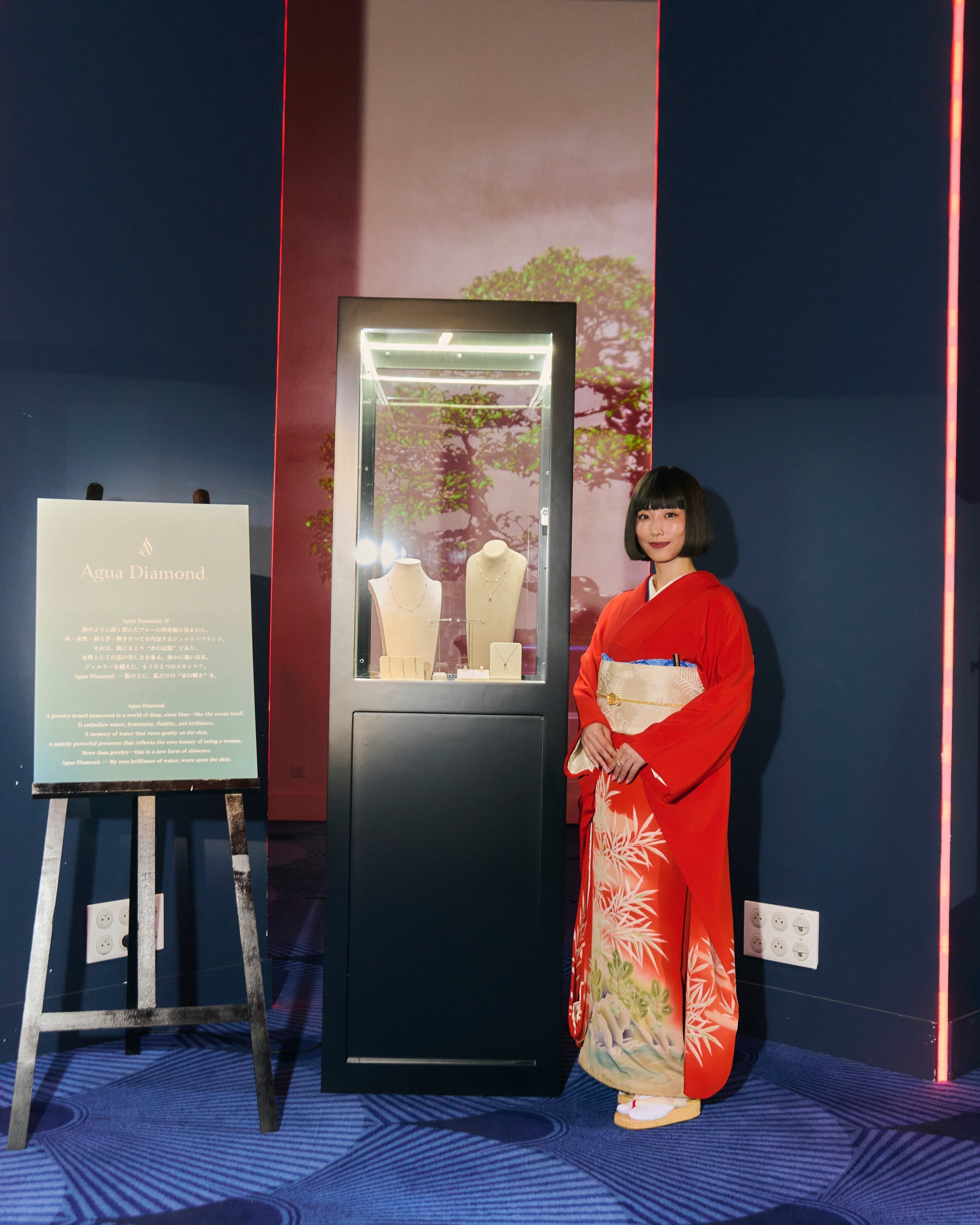 カンヌで開催された「JAPANNIGHT」にてAgua Diamond.を発表いたしました