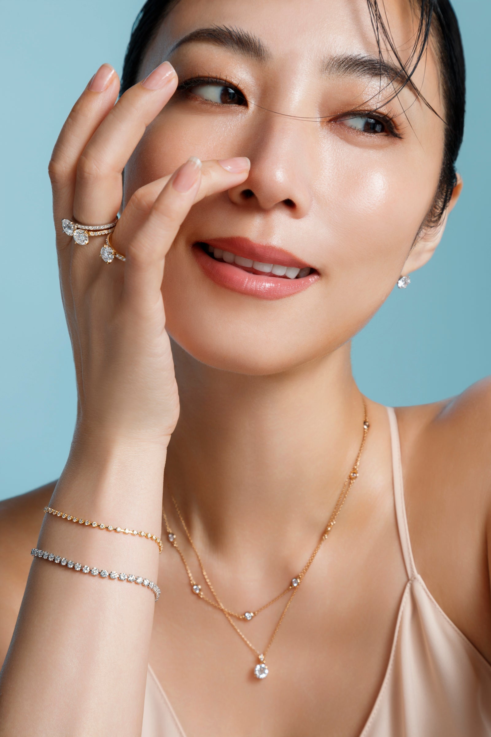 MEGUMIプロデュースのジュエリーブランド「Agua Diamond.」販売開始