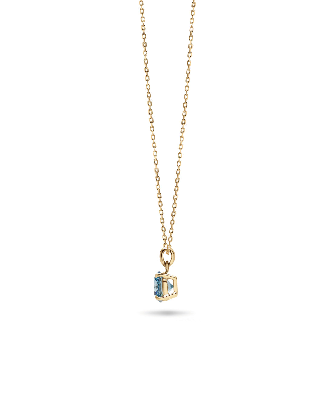 Agua 1.0ct necklace / RD (melee)