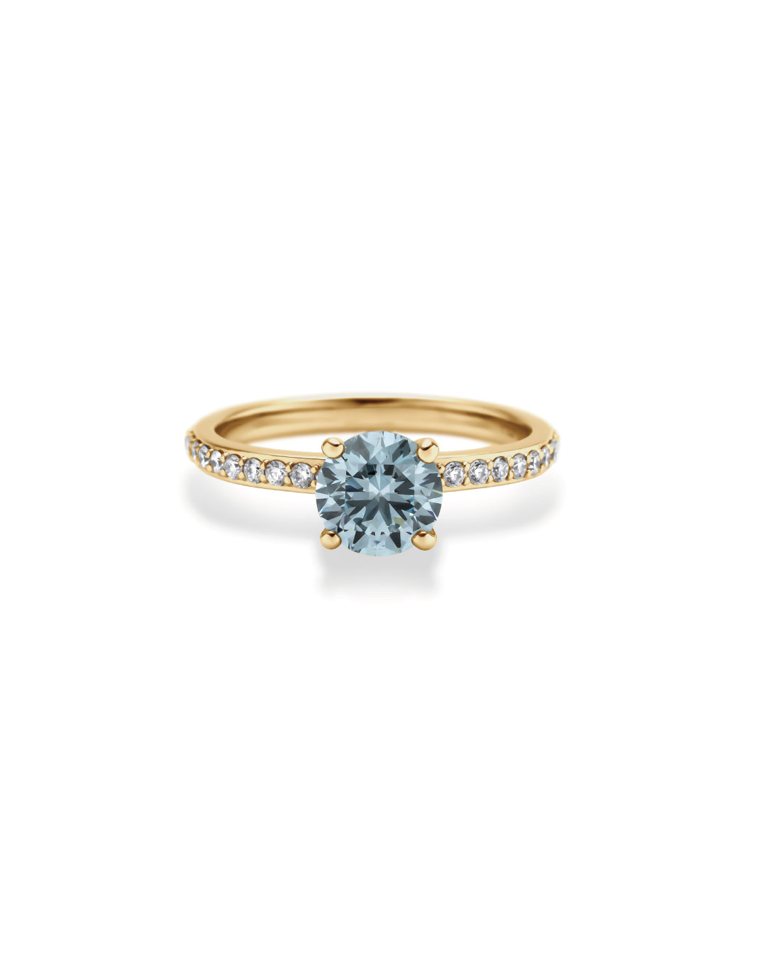 Agua 1.0ct Half Eternity ring RD