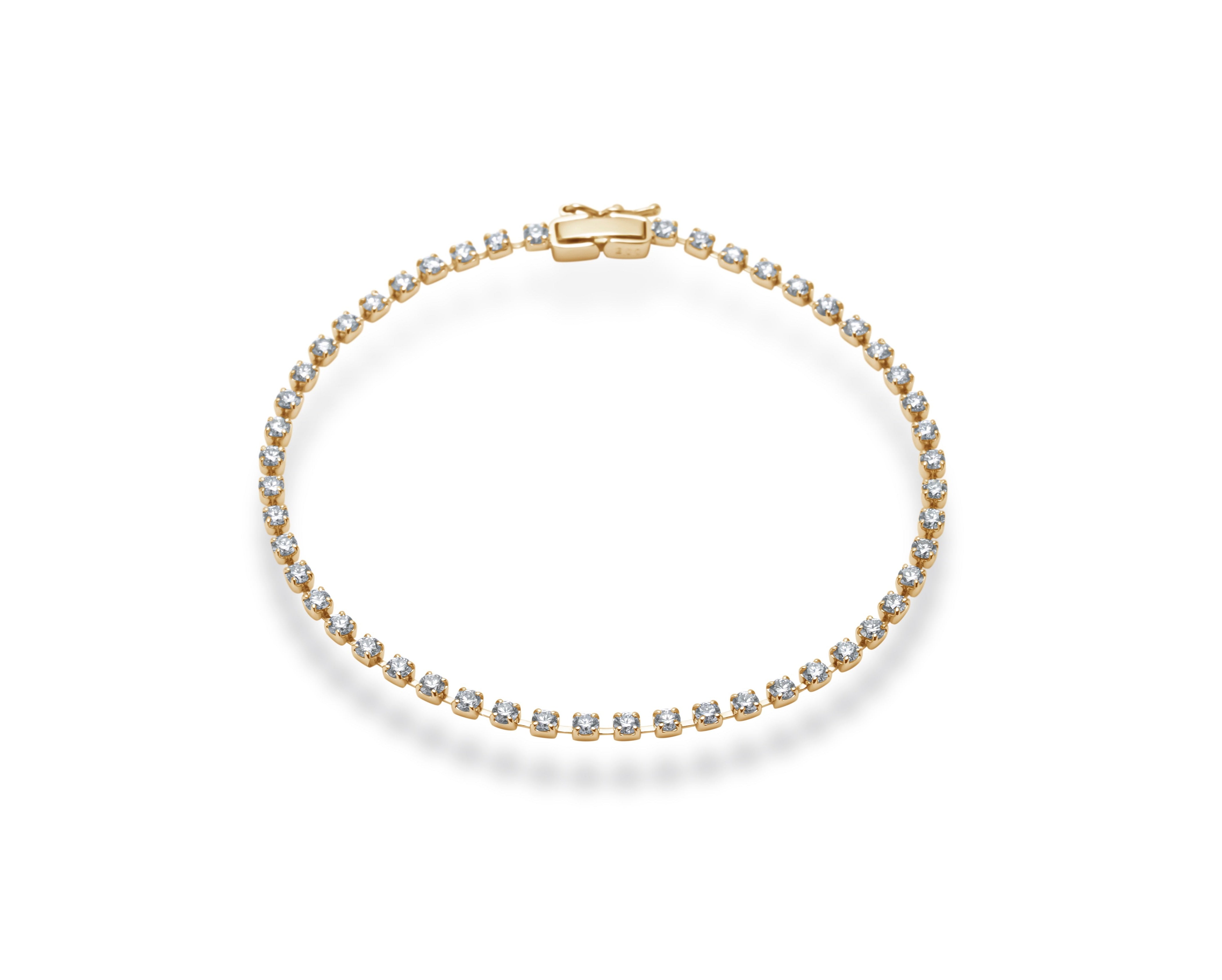 2.0カラット ダイヤモンド テニスブレスレット