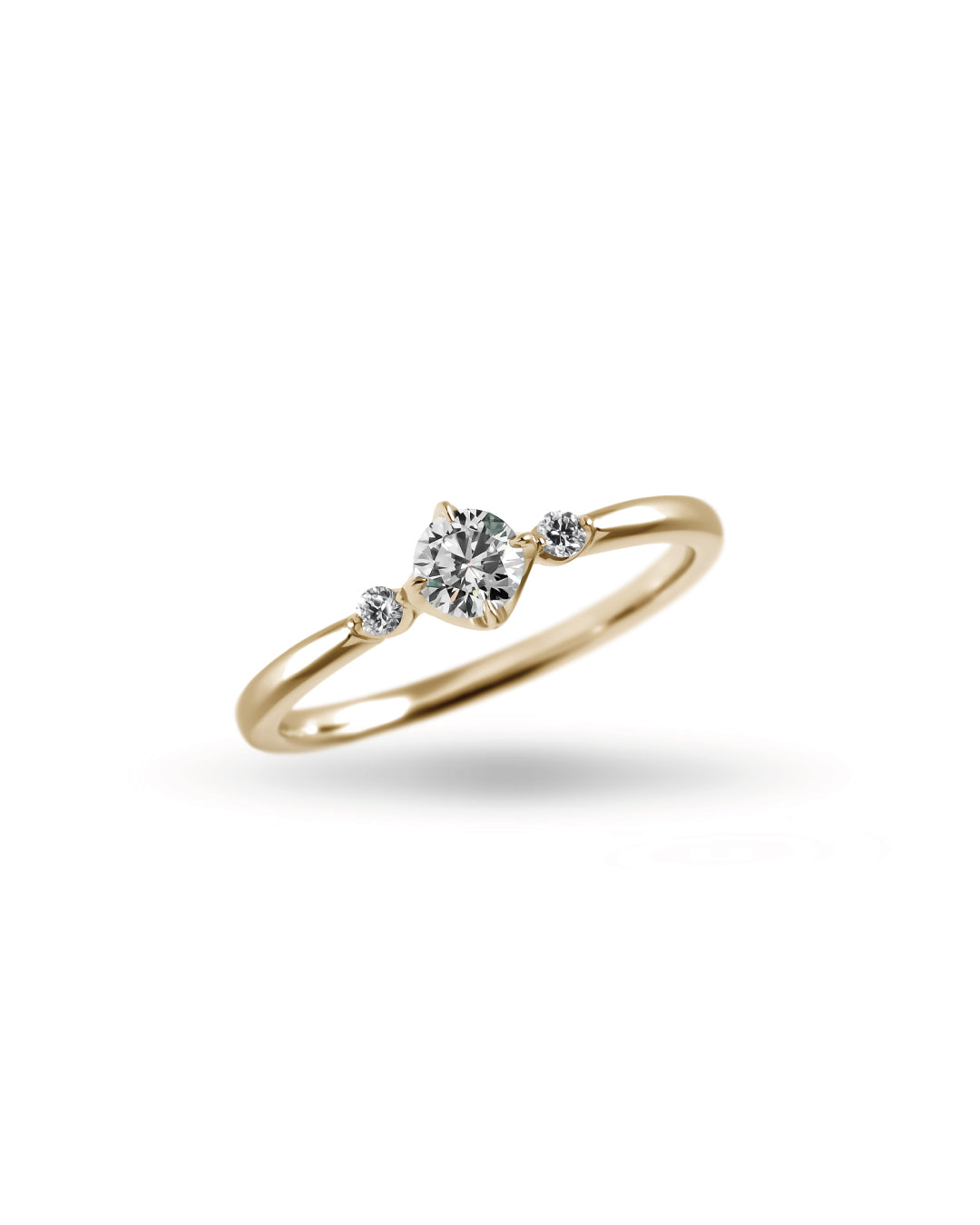 <Depth> 0.2ct ring