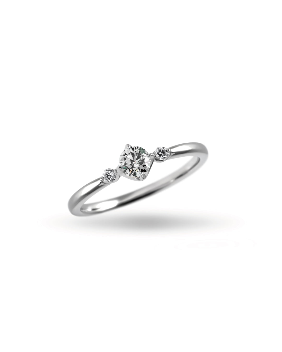 <Depth> 0.2ct ring