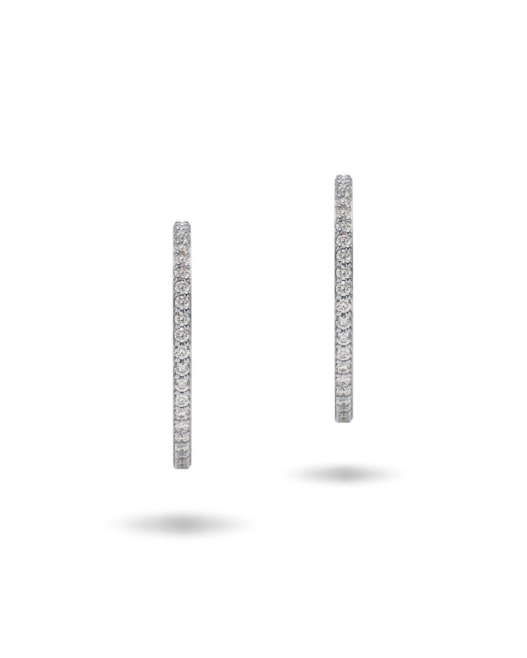 0.2ct ダイヤモンド フープピアス /ラウンド