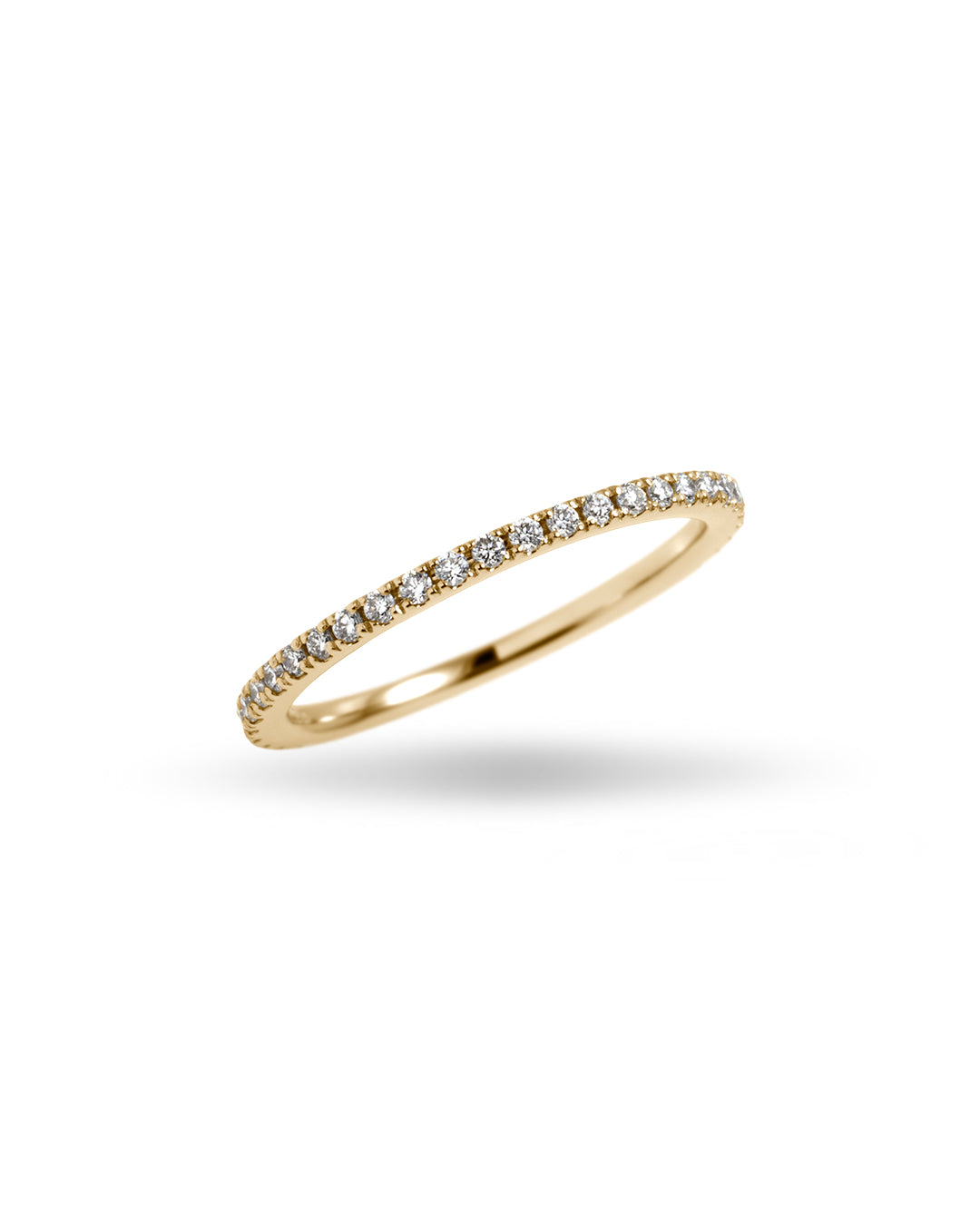 0.2ct ダイヤモンド ハーフエタニティリング /ラウンド