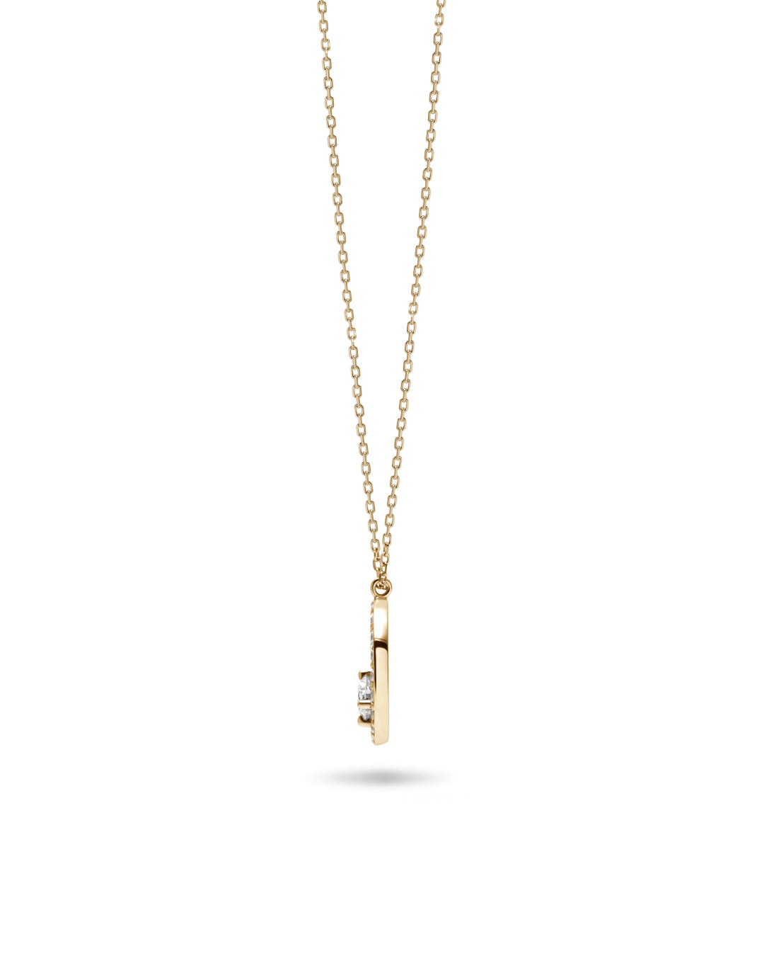 <Depth> circle necklace