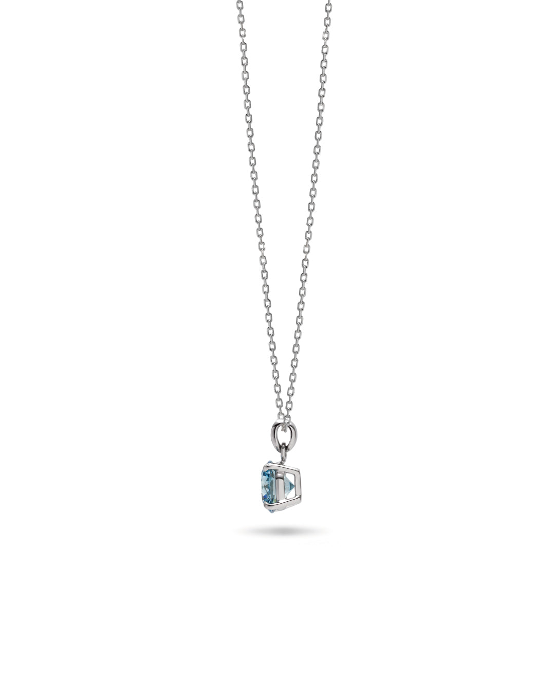 Agua 1.0ct necklace / RD (melee)