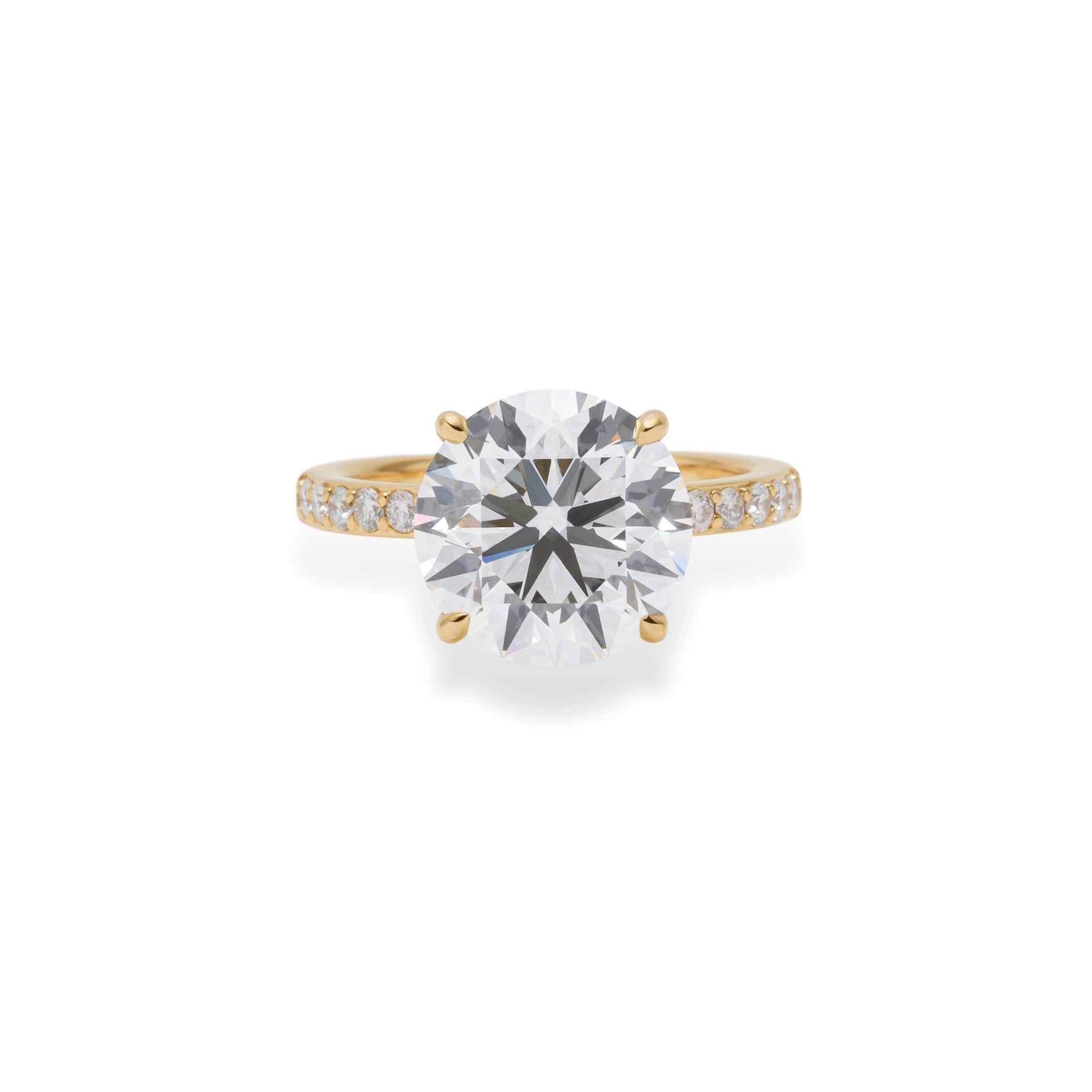 raruru 様K18 ダイヤモンドハーフエタニティリング 0.50カラット 18K イエローゴールド 0.50カラット ダイヤモンド ハーフ