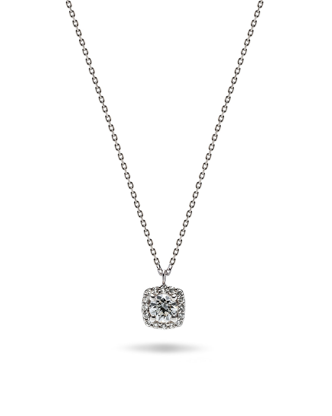 0.25ct Square Veil necklace