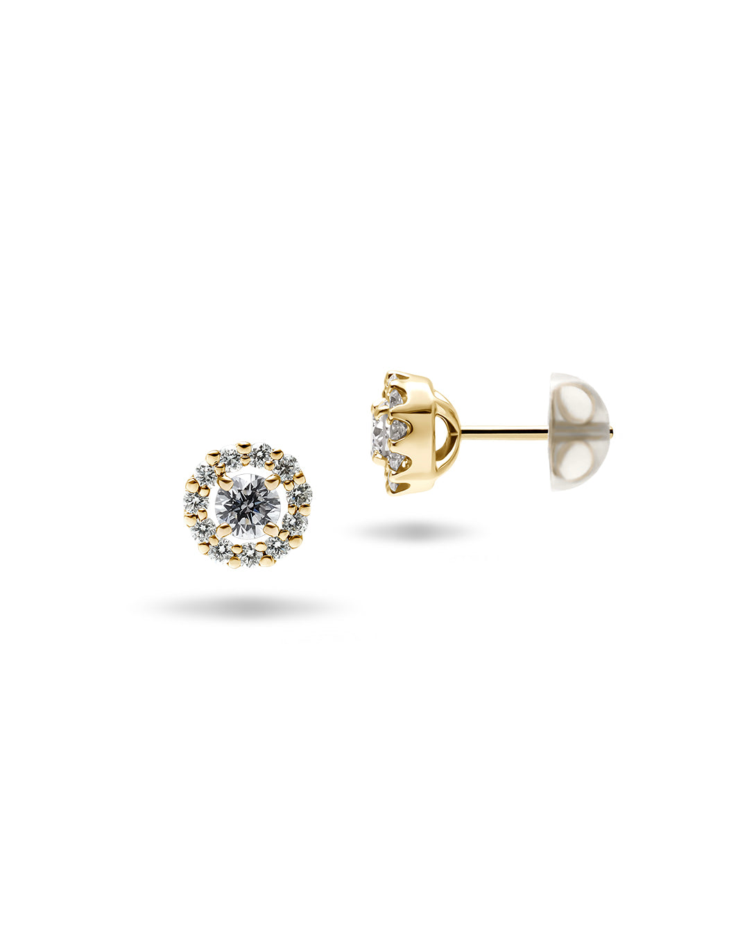 0.15ct Round Veil pierce | Agua Diamond.