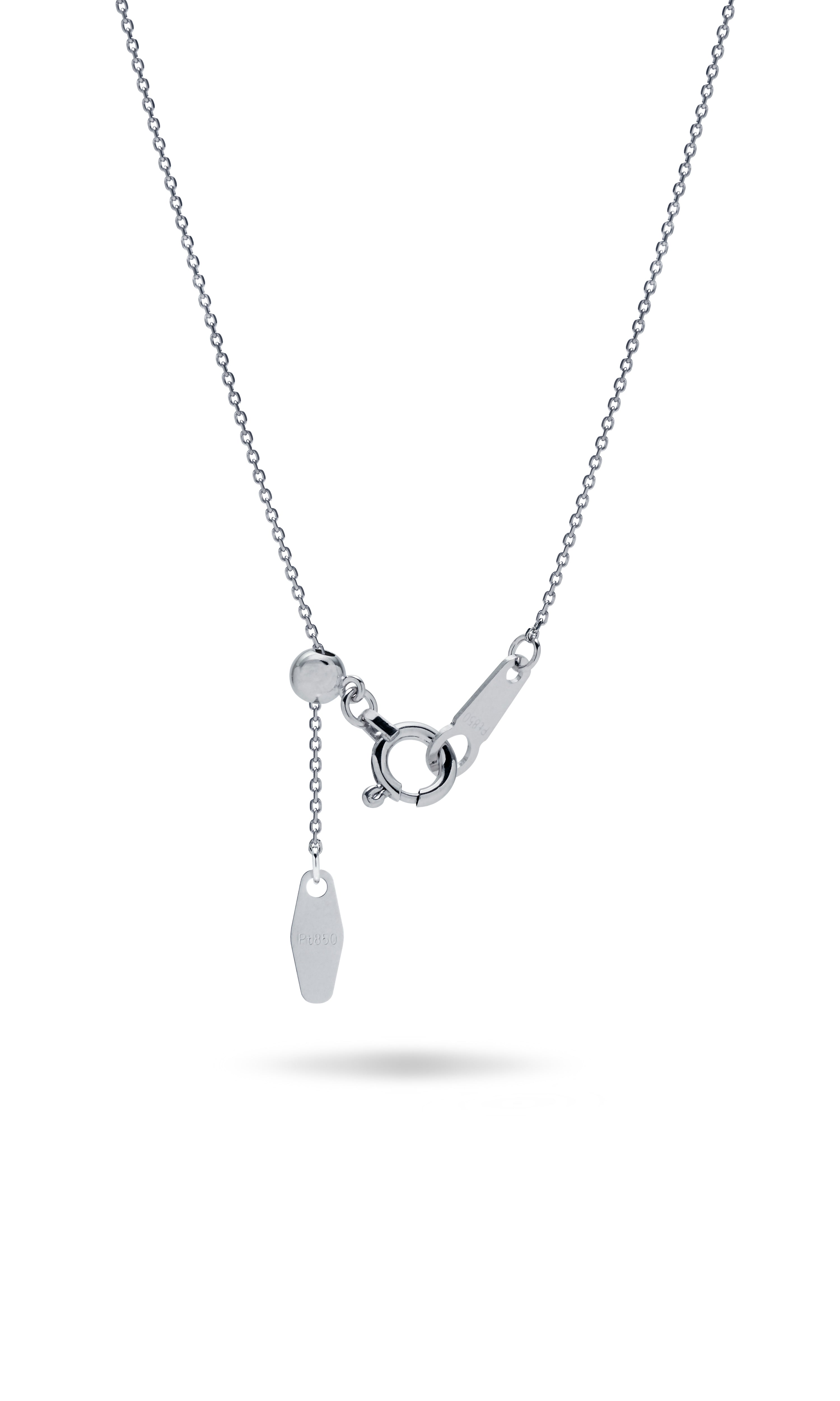 1.0カラット ダイヤモンド ネックレス / ラウンド(シンプル)