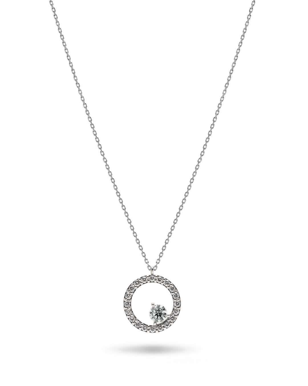 <Depth> circle necklace