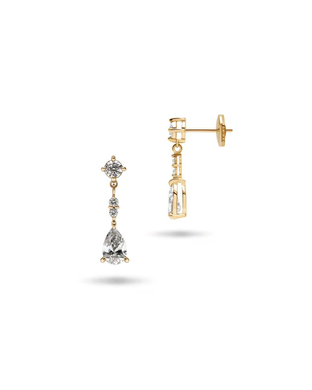 <water× light> pair shape pierce